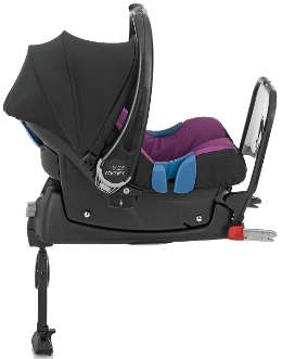 Befestigung per ISOFIX Basis "Baby-Safe Isofix Base"