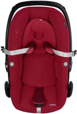 Sicht von oben auf die Babyschale
